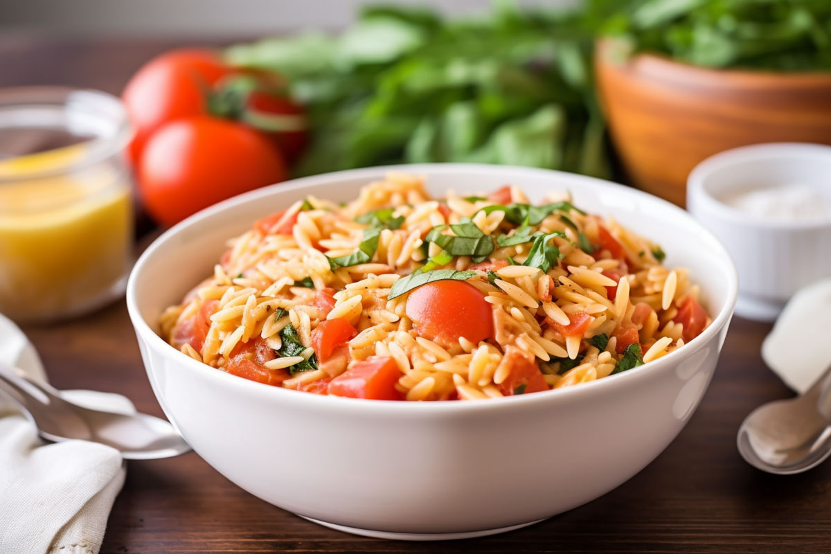 Tomato Orzo Delight